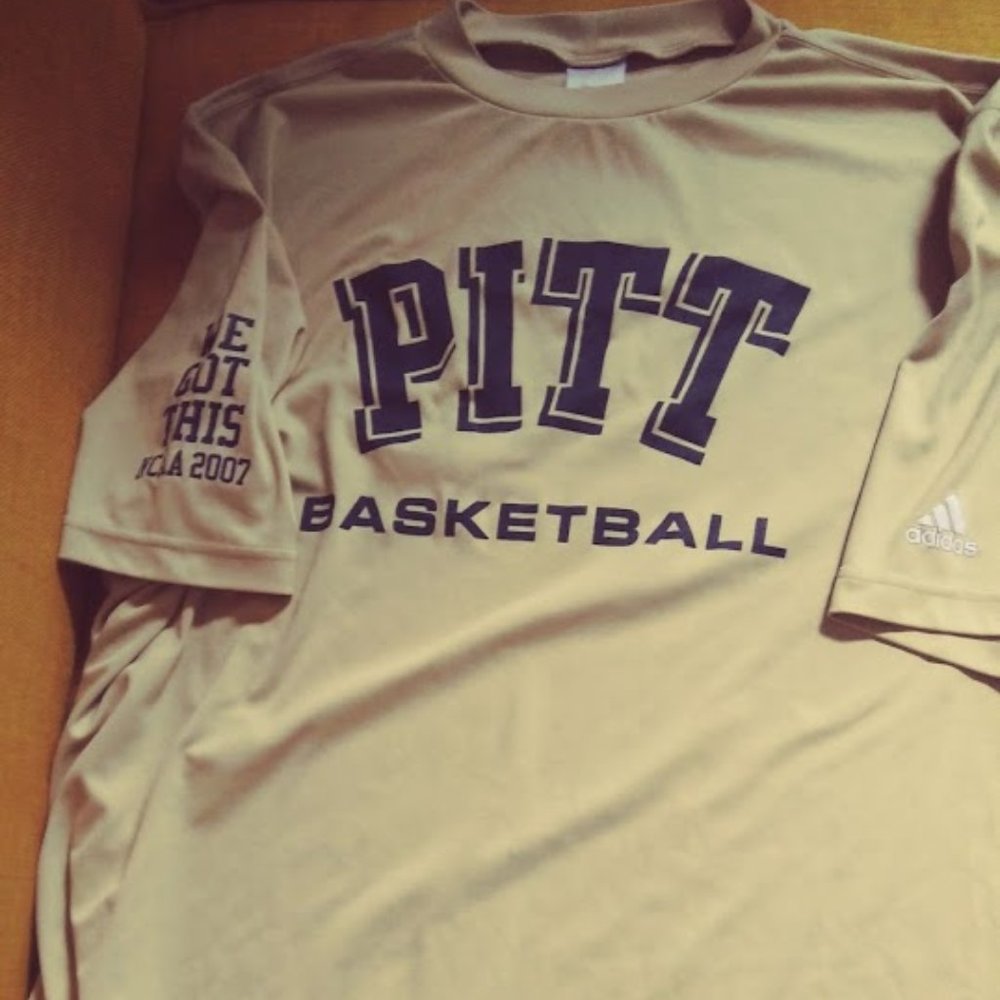 Adidas Climalite Pitt Basketball NCAA 2007 Sz XL